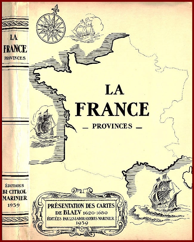 France - Planches cartes BLAEU 1620-1680