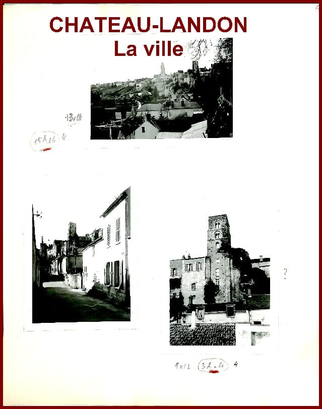 Dossier CHATEAU-LANDON -77-