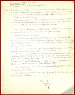 Dossier MILLY-LA-FORET -91-