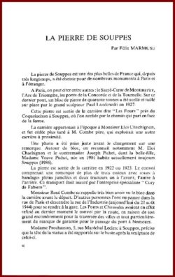 Bulletins d'Histoire Locale de SOUPPES-SUR-LOING