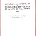 Dictionnaire de géo. historique de la Gaule et France