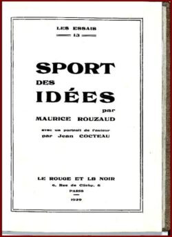 Sport des Idées
