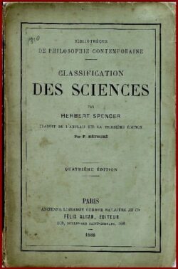 Classification des Sciences