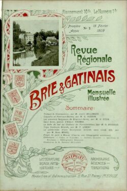 Revue 1909 - Brie et Gâtinais