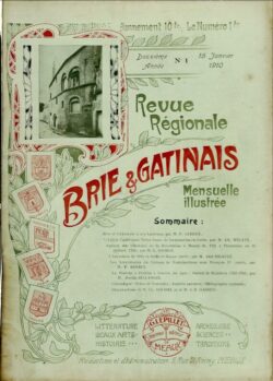 Revue 1910 - Brie et Gâtinais