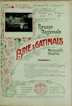 Revue 1911 - Brie et Gâtinais