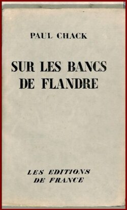 Sur les bancs de Flandre