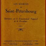 Les soirées de Saint-PETERSBOURG
